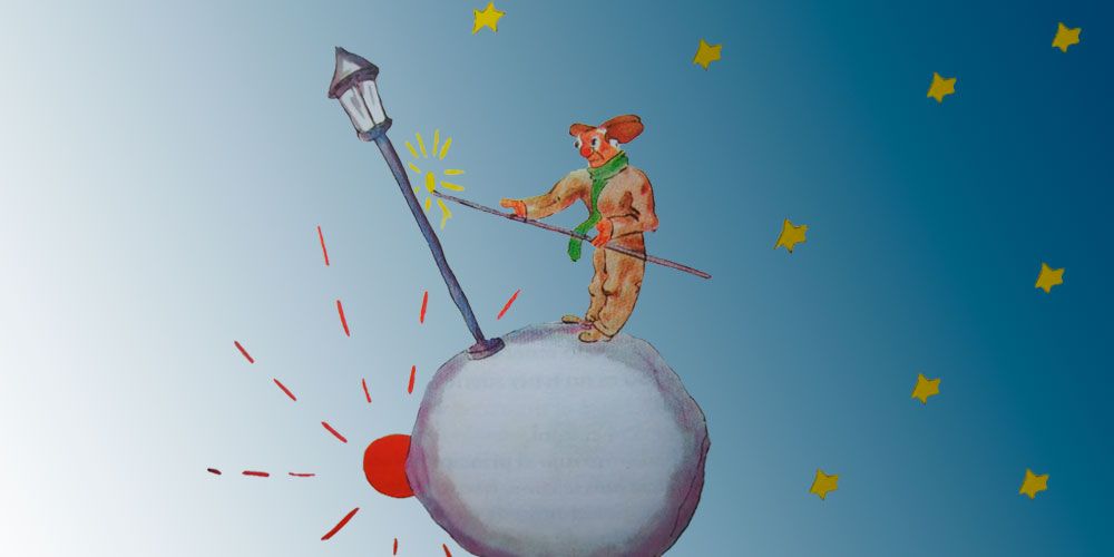 El Principito y el farolero, uncuento sobre la necesidad de pensar más en ti mismo